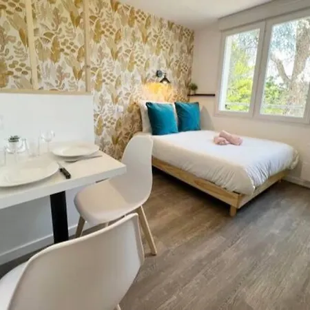 Suite Le Studio Mangue - Cosy & Vue Sur Le Jardin - Plages A Proximite Saint-Nazaire  Extérieur photo